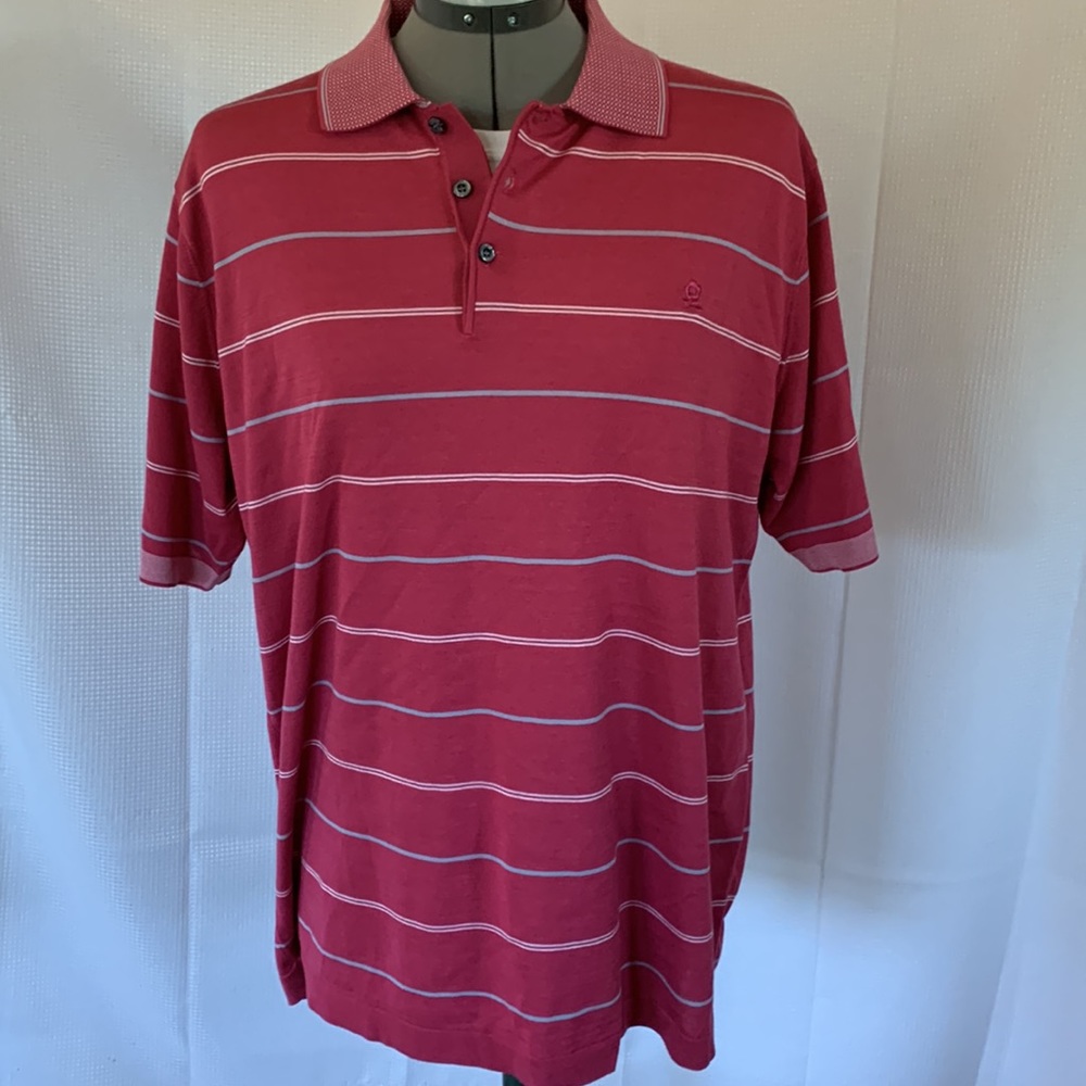 Montagut International polo shirt. Luxury French vintage polo
